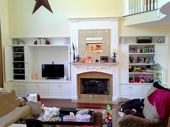 wood fireplace mantels Bucks County Philadelphia