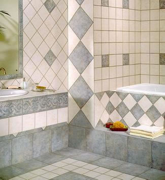 Ceramic Room Bath, Create a luxury décor easily and economically with imported Italian tile