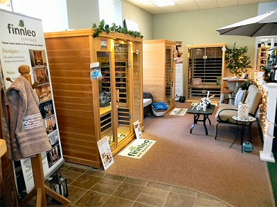 Sauna Showroom Lehigh Valley Poconos at PDC Spa & Pool World