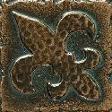 View Larger Image of Aged Bronze Fleur de Lis MS11
