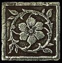 View Larger Image of Aged Iron Jardin Floor/Wall Dot/Corner MS10